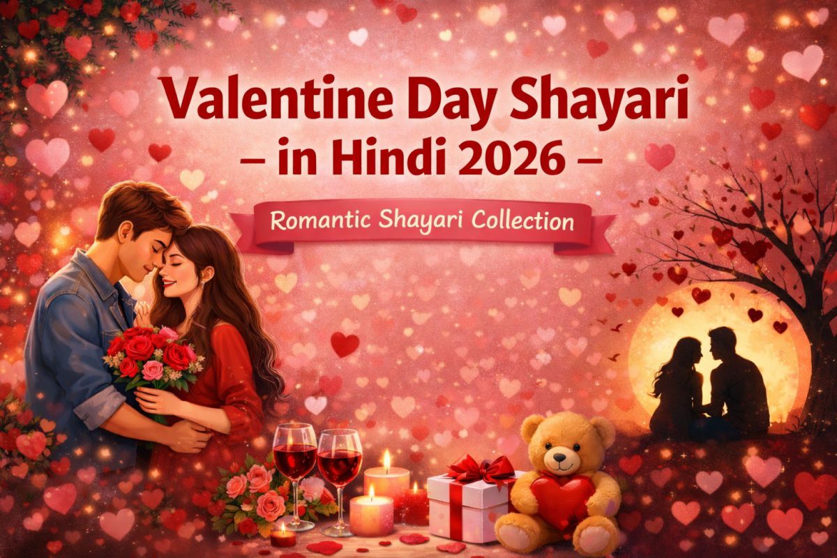 You are currently viewing Valentine Day Shayari in Hindi 2026 – 50 Romantic Shayari